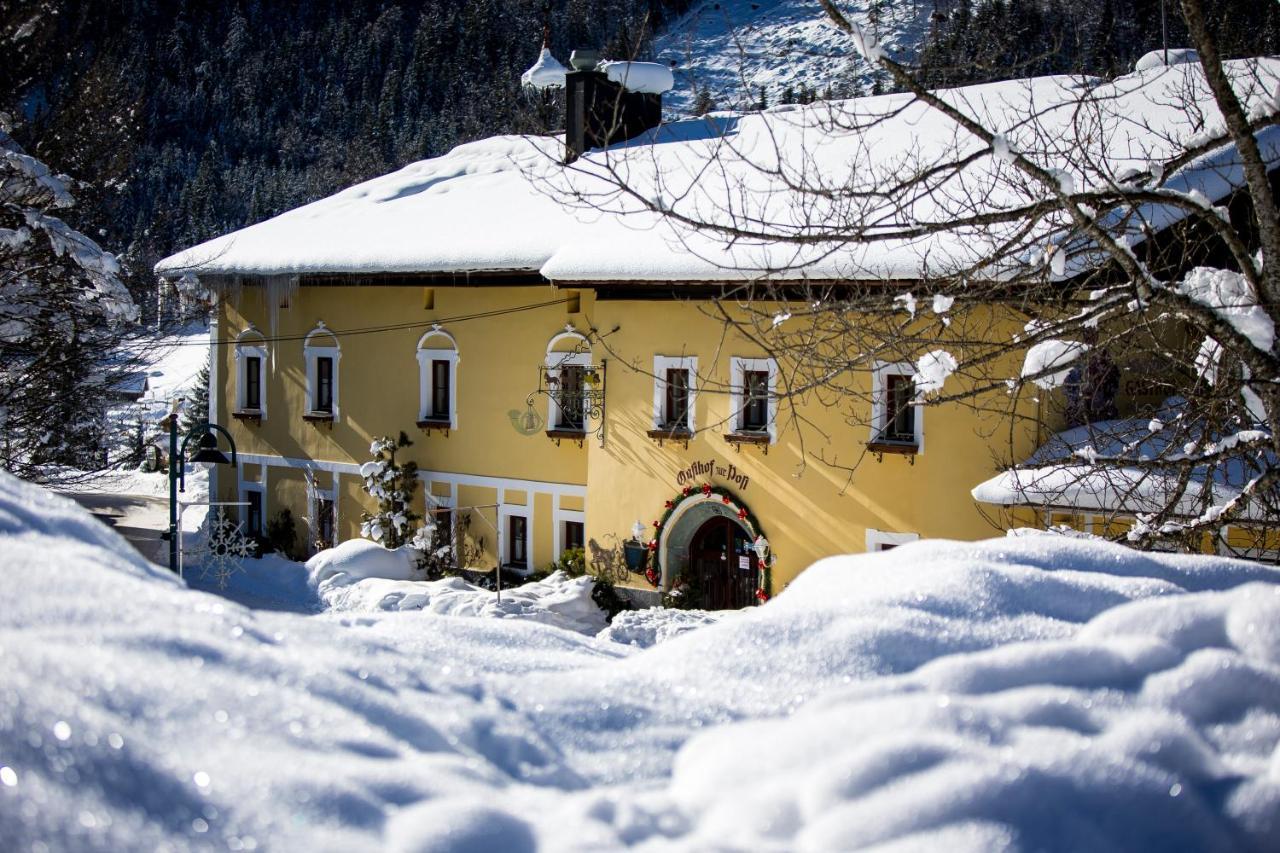Ferienhotel Gasthof Zur Post Untertauern Εξωτερικό φωτογραφία
