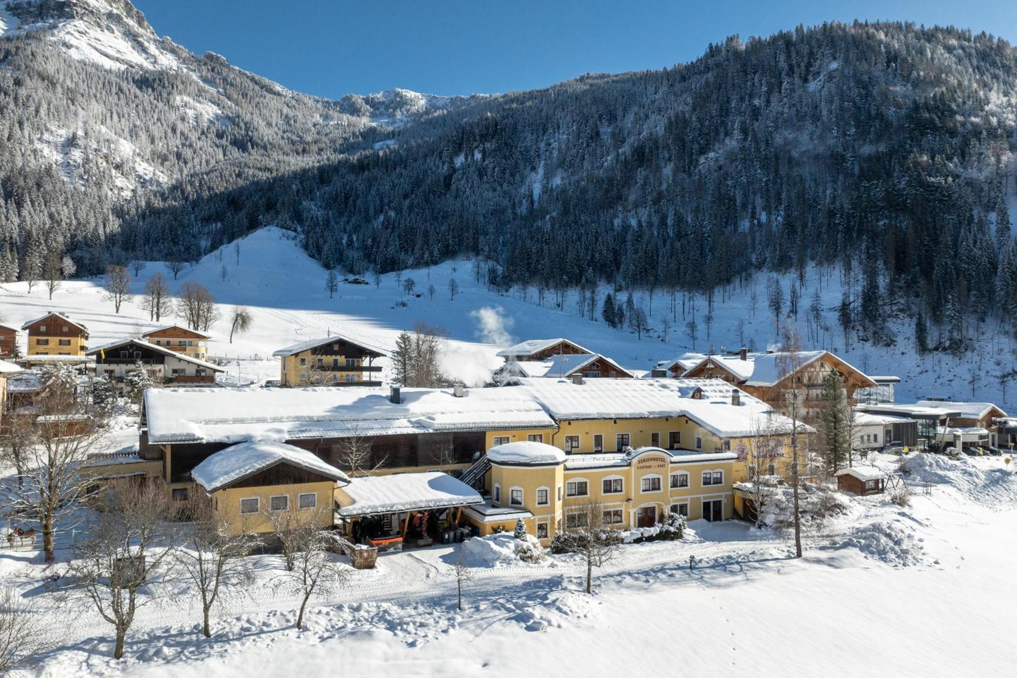 Ferienhotel Gasthof Zur Post Untertauern Εξωτερικό φωτογραφία